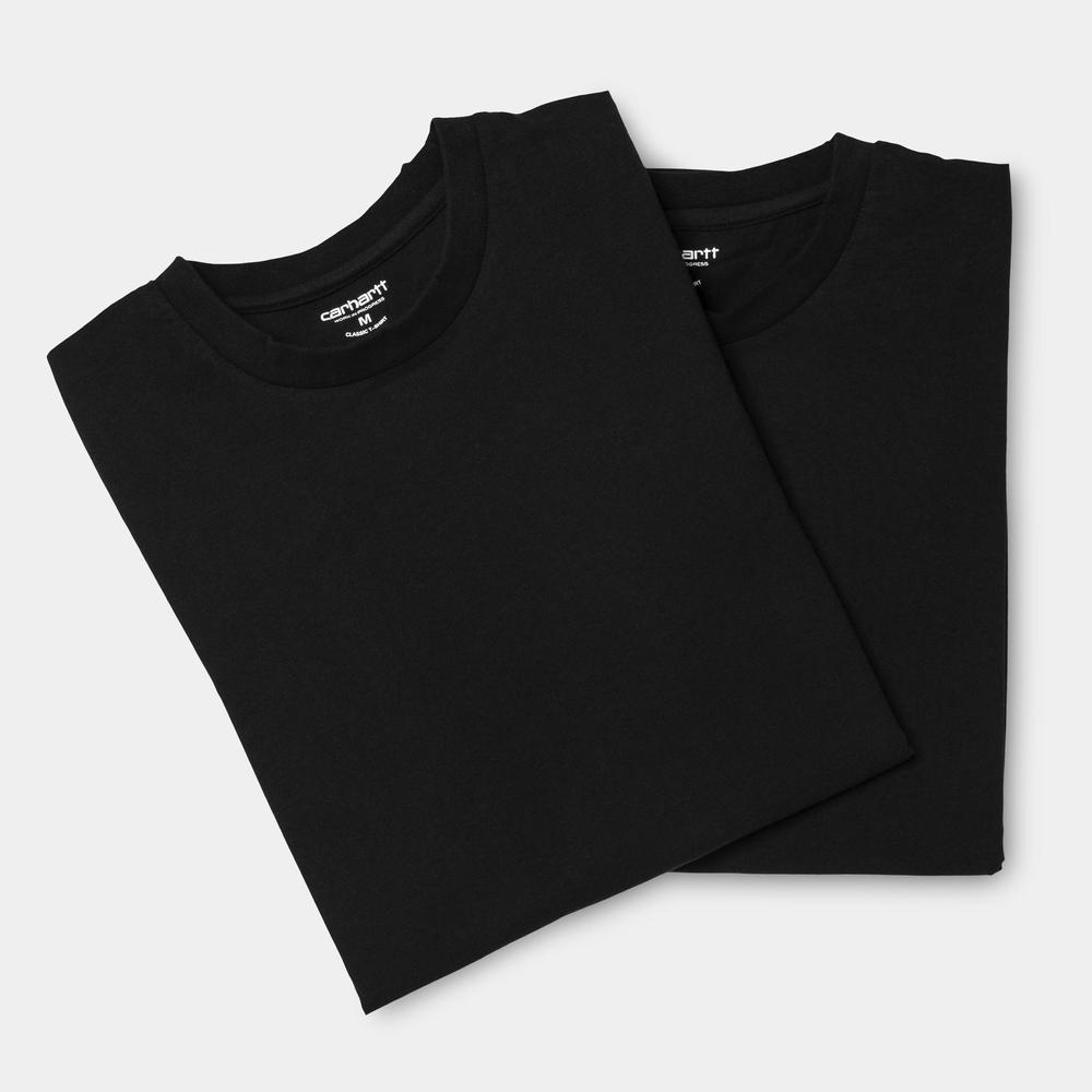 [해외] 칼하트 윕 스탠다드 크루넥 티셔츠 Carhartt Wip Standard Crew Neck T-Shirt (2 Pack)