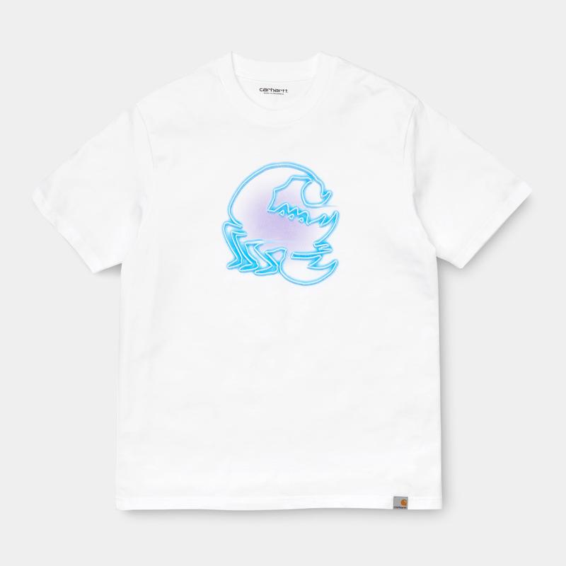 [해외] 칼하트 윕 네온 스콜피온 티셔츠 Carhartt Wip Neon Scorpion T-Shirt