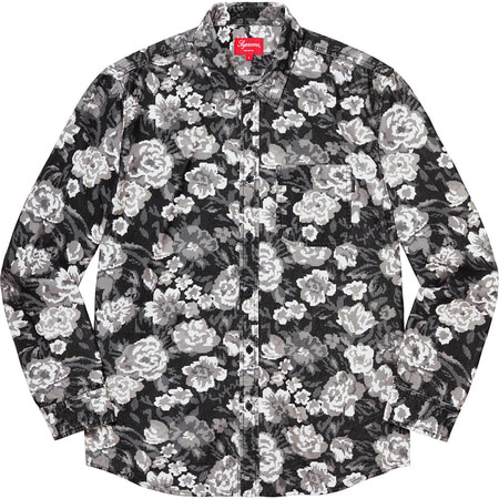 [해외] 슈프림 디기 플로럴 코듀로이 셔츠 Supreme Digi Floral Corduroy Shirt 20FW