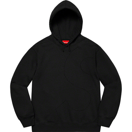 [해외] 슈프림 레이저 컷 S로고 후드 Supreme Laser Cut S Logo Hooded Sweatshirt 21SS