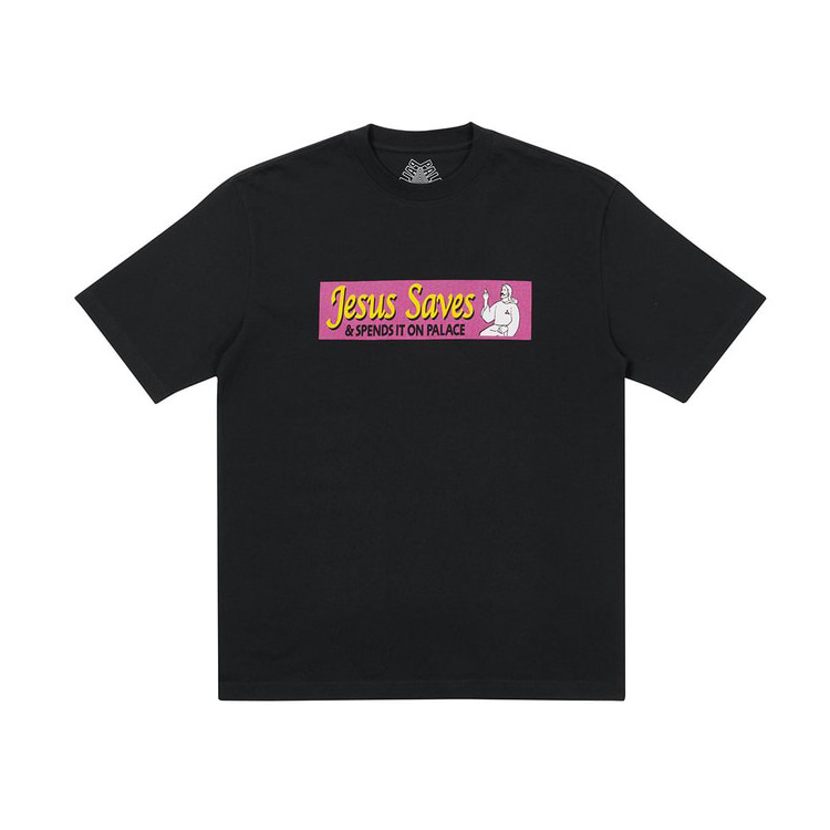 [해외] 팔라스 지저스 세이브 티셔츠 Palace Jesus Saves T-Shirt 21SS