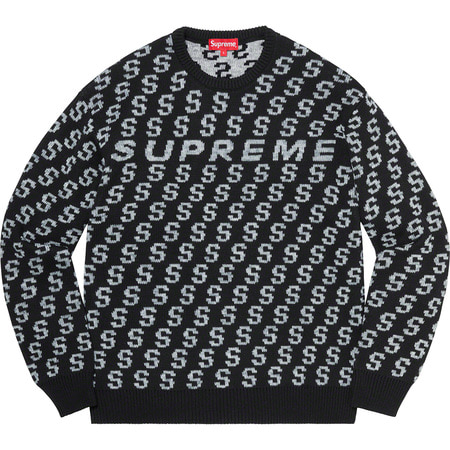 [해외] 슈프림 S 리피트 스웨터 Supreme S Repeat Sweater 21SS