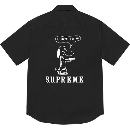 [해외] 슈프림 도그 숏슬리브 워크 셔츠 Supreme Dog S/S Work Shirt 21SS
