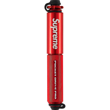 [해외] 슈프림 레자인 포켓 드라이브 프로 바이크 펌프 Supreme Lezyne Pocket Drive Pro Bike Pump 21SS