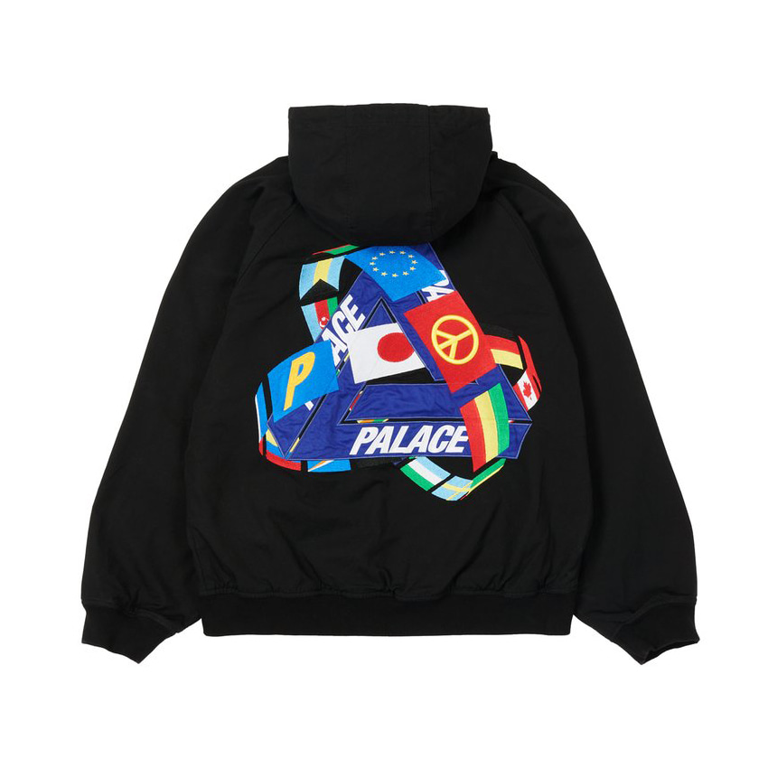 [해외] 팔라스 트라이플래그 후디드 자켓 Palace Tri-Flag Hooded Jacket 21SS