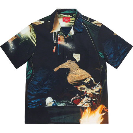 [해외] 슈프림 파이어크래커 레이온 숏슬리브 셔츠 Supreme Firecracker Rayon S/S Shirt 21SS