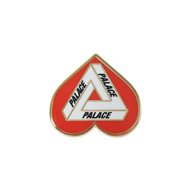 [해외] 팔라스 하티 핀 뱃지 Palace Hearty Pin Badge 21SS