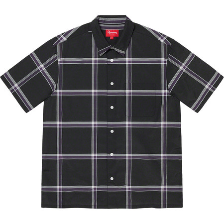 [해외] 슈프림 라이트웨이트 플레이드 숏슬리브 셔츠 Supreme Lightweight Plaid S/S Shirt 21SS
