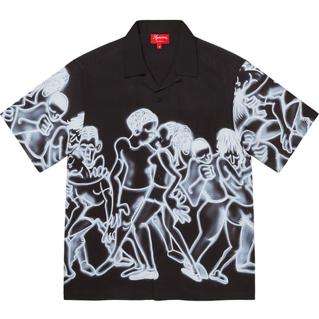 [해외] 슈프림 댄싱 레이온 숏슬리브 셔츠 Supreme Dancing Rayon S/S Shirt 21SS