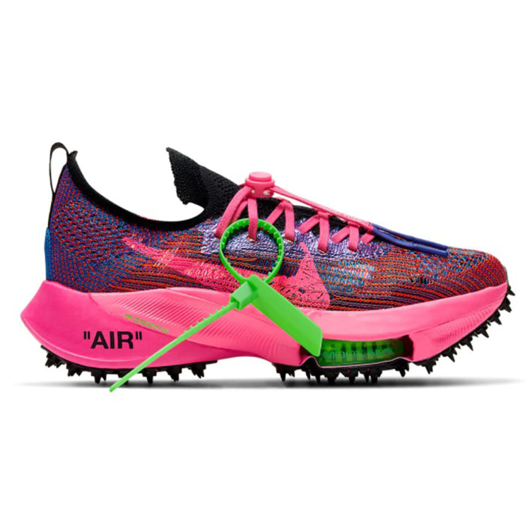 [해외] 나이키 오프화이트 에어 줌 템포 넥스트% 핑크 글로우 Nike Off-White Air Zoom Tempo Next% Pink Glow CV0697-400