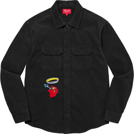 [해외] 슈프림 곤즈 코듀로이 워크 셔츠 Supreme Gonz Corduroy Work Shirt 21FW