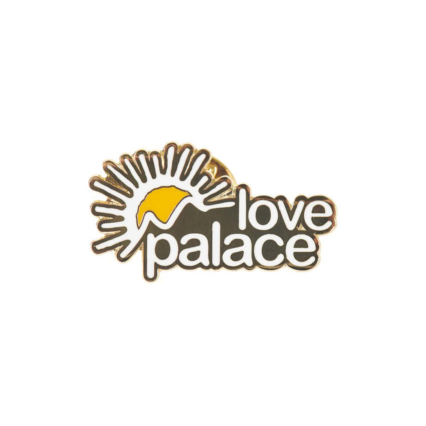 [해외] 팔라스 러브 팔라스 핀 뱃지 Palace Love Palace Pin Badge 21FW