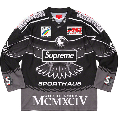 [해외] 슈프림 이글 하키 져지 Supreme Eagle Hockey Jersey 22SS