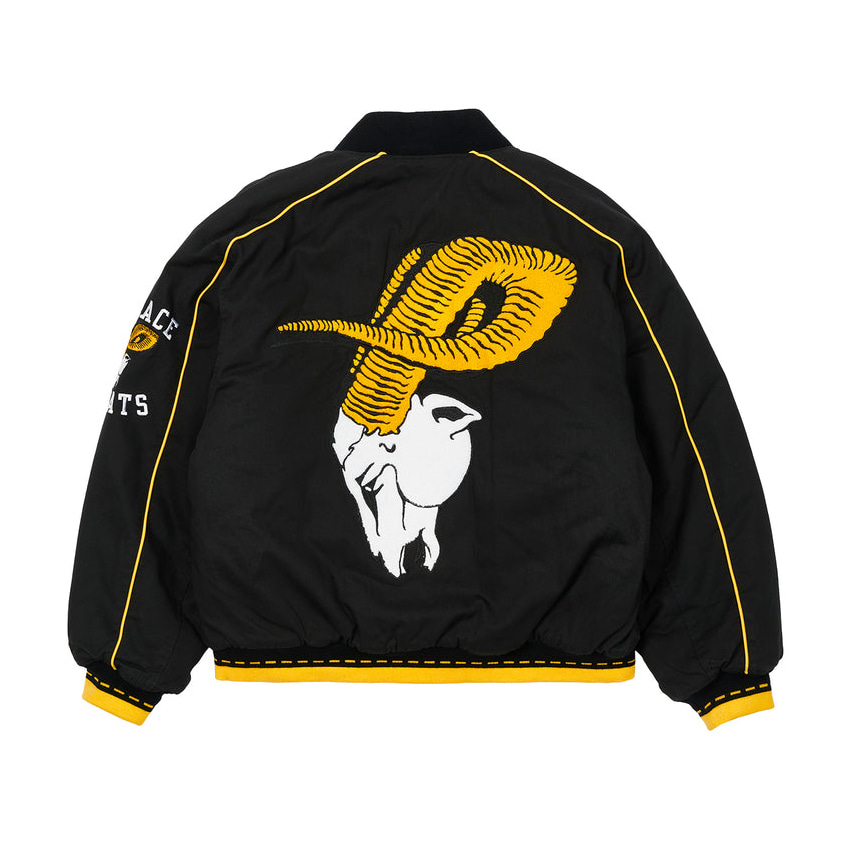 [해외] 팔라스 고우트 바시티 자켓 Palace Goats Varsity Jacket 22SS