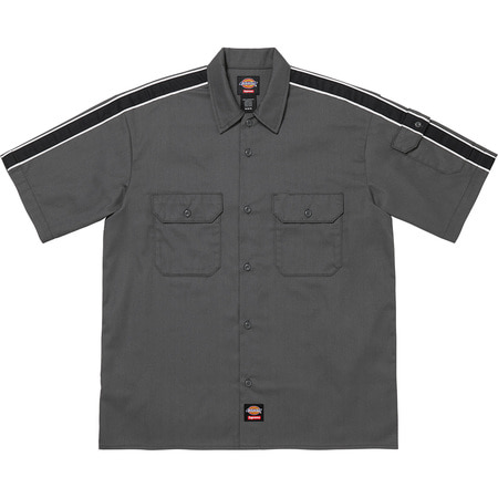 [해외] 슈프림 디키즈 스트라이프 숏슬리브 워크 셔츠 Supreme Dickies Stripe S/S Work Shirt 22SS