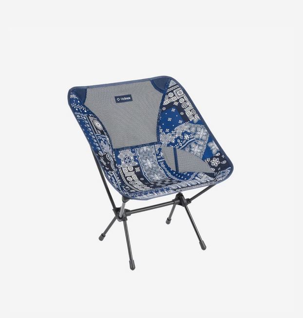 [해외] 헬리녹스 체어 원 블루 반다나 퀼트 Helinox Chair One Blue Bandanna Quilt