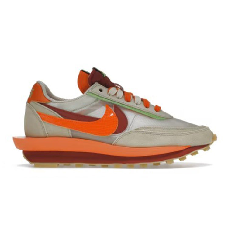 [해외] 나이키 x 사카이 x 클랏 LD와플 오렌지 블레이즈 Nike x Sacai x Clot LDWaffle Orange Blaze DH1347-100