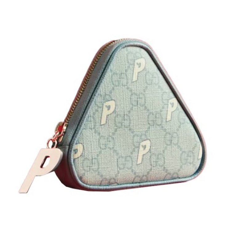 [해외] 구찌 팔라스 트라이퍼그 셰입 슈프림 코인 퍼스 Gucci Palace Triferg shape Supreme coin purse