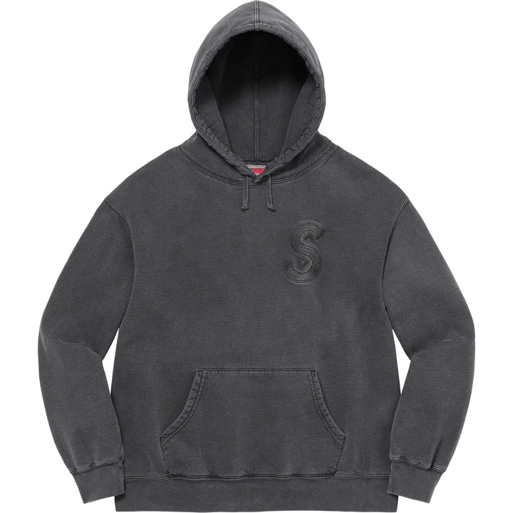[해외] 슈프림 오버다이드 S로고 후드 Supreme Overdyed S Logo Hooded Sweatshirt 23SS