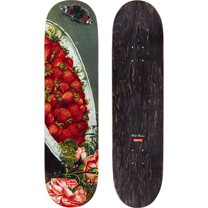 [해외] 슈프림 스튜로베리 스케이트보드 Supreme Strawberries Skateboard 23SS