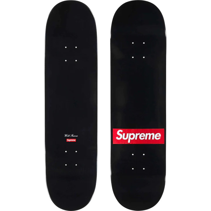 [해외] 슈프림 루티드 박스로고 스케이트보드 Supreme Routed Box Logo Skateboard 24SS