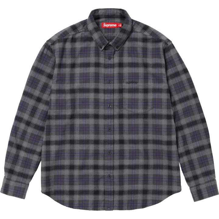 [해외] 슈프림 플레이드 플란넬 셔츠 Supreme Plaid Flannel Shirt 24SS