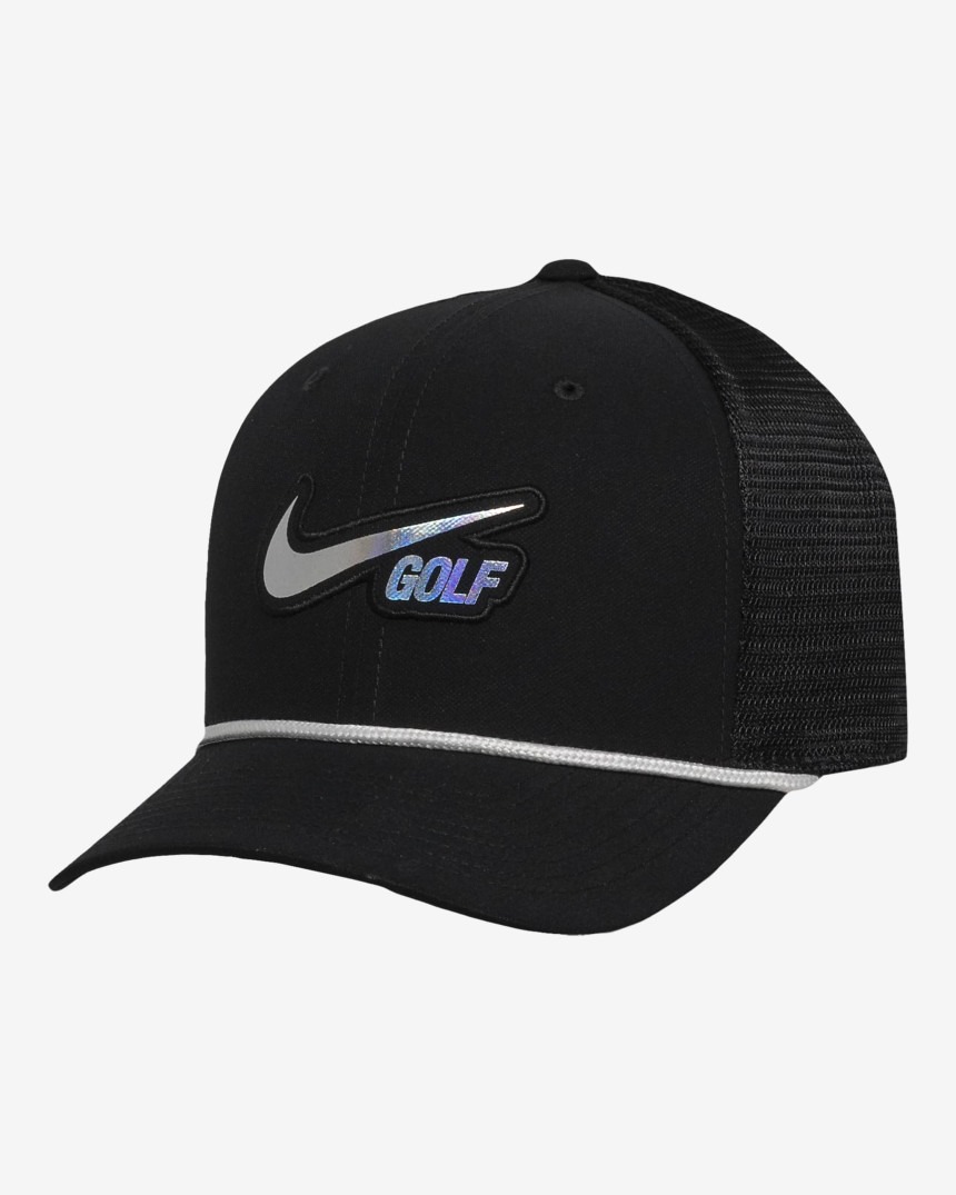[해외] 나이키 골프 트러커 모자 블랙 화이트 그린 C16457MA24-BLK