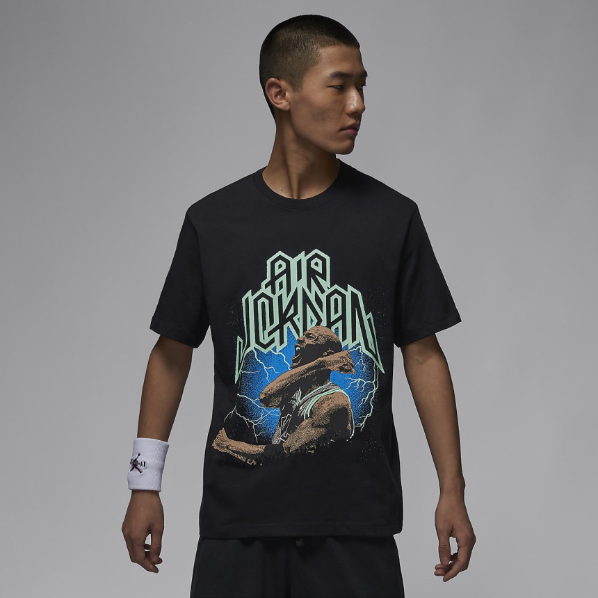 [해외] 나이키 조던 드라이핏 티셔츠 반팔티 블랙 화이트 FN6017-010 FN6017-100