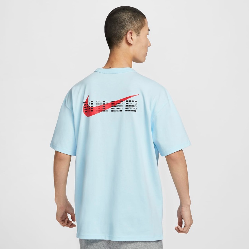 [해외] 나이키 스포츠웨어 남성 반팔 티셔츠 블루 퍼플 HF6594-474  HF6594-517
