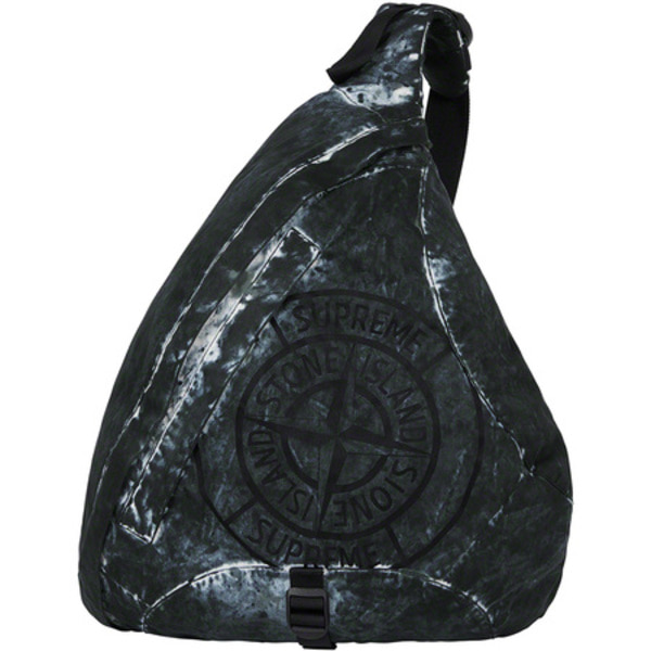 [해외] 슈프림 스톤아일랜드 페인티드 카모 나일론 숄더 백 Supreme Stone Island Painted Camo Nylon Shoulder Bag 20FW