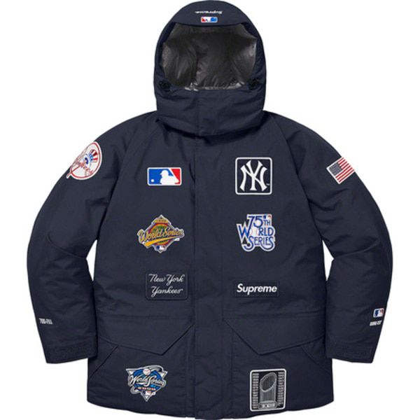 [해외] 슈프림 뉴욕 양키스 고어텍스 700-필 다운 자켓 Supreme New York Yankees GORE-TEX 700-Fill Down Jacket 21FW