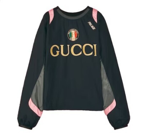 [해외] 구찌 팔라스 나일론 트랙 자켓 위드 패치스 Gucci Palace Nylon track jacket with patches