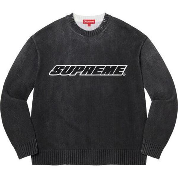 [해외] 슈프림 프린티드 워시드 스웨터 Supreme Printed Washed Sweater 23SS