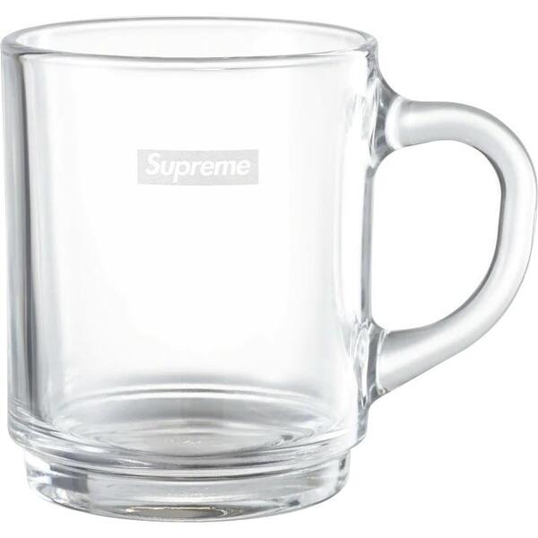 [해외] 슈프림 듀라렉스 글라스 머그 컵 Supreme Durales Glass Mugs 23SS