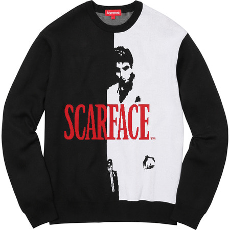 [해외] 슈프림 스카페이스 스웨터 Supreme Scarface Sweater 17FW