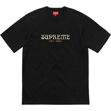 [해외] 슈프림 누보 로고 티 Supreme Nouveau Logo Tee 18FW