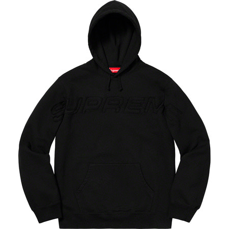 [해외] 슈프림 셋 인 로고 후드 Supreme Set In Logo Hooded Sweatshirt 19SS