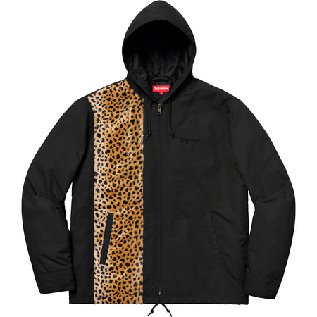 [해외] 슈프림 치타 후디드 스테이션 자켓 Supreme Cheetah Hooded Station Jacket 19SS