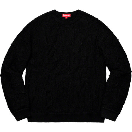 [해외] 슈프림 텍스쳐 패턴 스웨터 Supreme Textured Pattern Sweater 19SS
