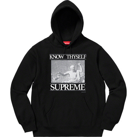 [해외] 슈프림 노우 다이셀프 후드 Supreme Know Thyself Hooded Sweatshirt 19SS