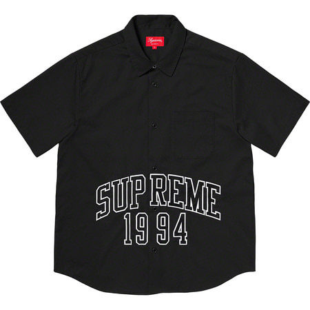 [해외] 슈프림 아크 로고 S/S 워크 셔츠 Supreme Arc Logo S/S Work Shirt 20SS