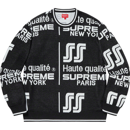 [해외] 슈프림 퀄라이트 스웨터 Supreme Qualite Sweater 20SS
