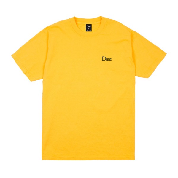 [해외] 다임 클래식 로고 엠브로이더드 티 셔츠 DIME CLASSIC LOGO EMBROIDERED T-SHIRT