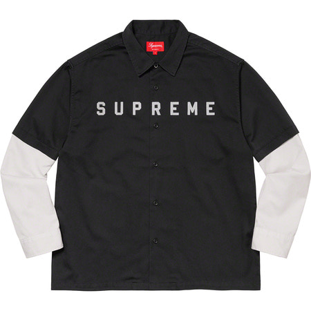[해외] 슈프림 투톤 워크 셔츠 Supreme 2-Tone Work Shirt 20FW