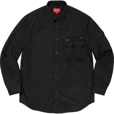 [해외] 슈프림 트윌 멀티 포켓 셔츠 Supreme Twill Multi Pocket Shirt 20FW
