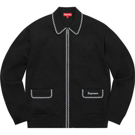 [해외] 슈프림 체커보드 집 업 스웨터 Supreme Checkerboard Zip Up Sweater 20FW