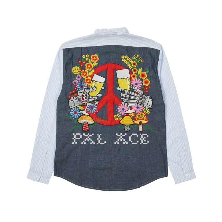 [해외] 팔라스 히피 살루트 셔츠 Palace Hippy Salute Shirt 21SS