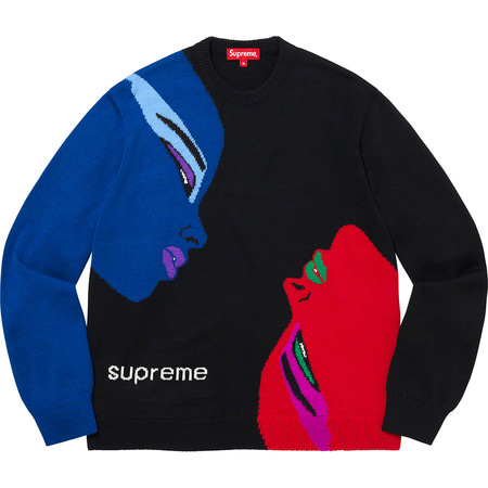 [해외] 슈프림 페이스 스웨터 Supreme Faces Sweater 21FW