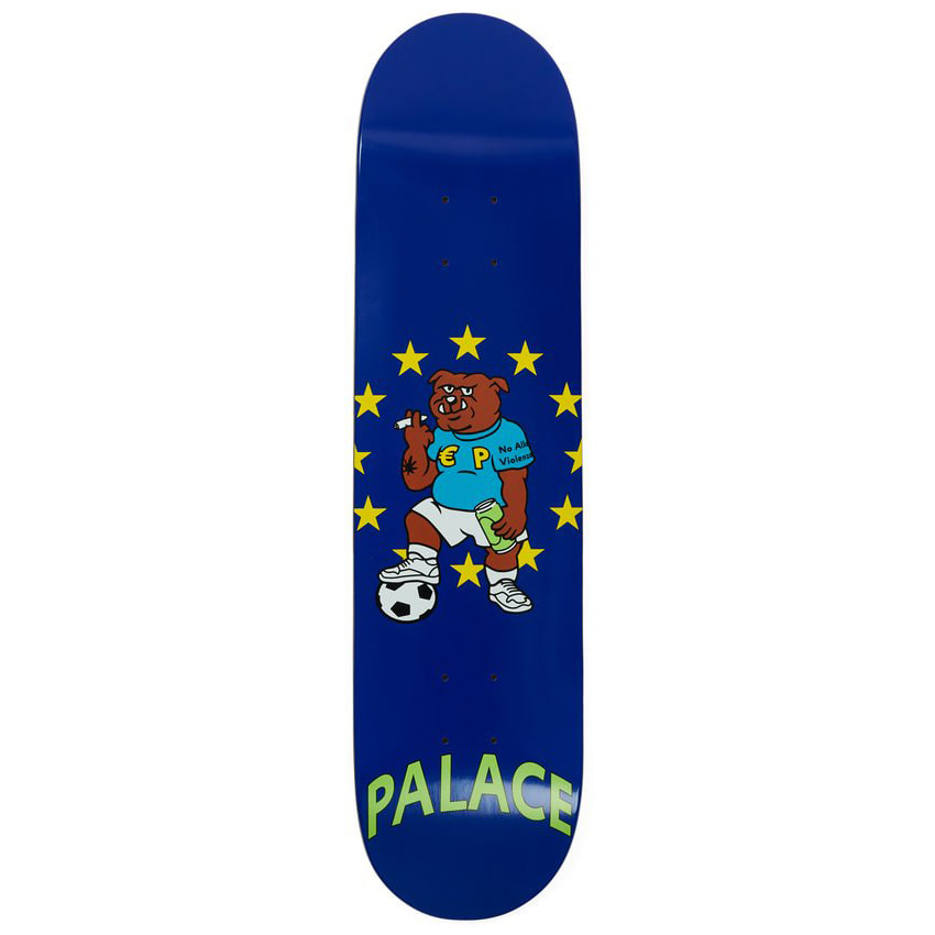 [해외] 팔라스 불도그 스케이트보드 Palace Bulldog Skateboard 21FW