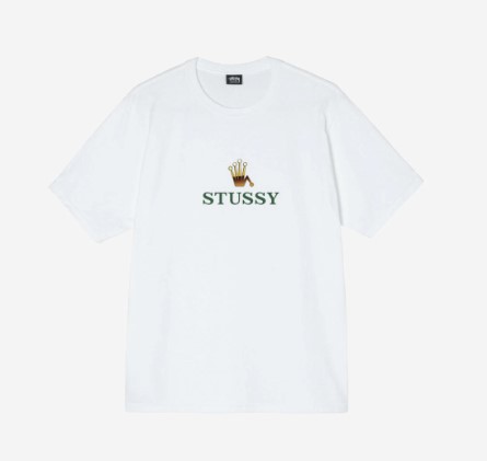 [해외] 스투시 크라운 티셔츠 Stussy Crowned T-Shirt